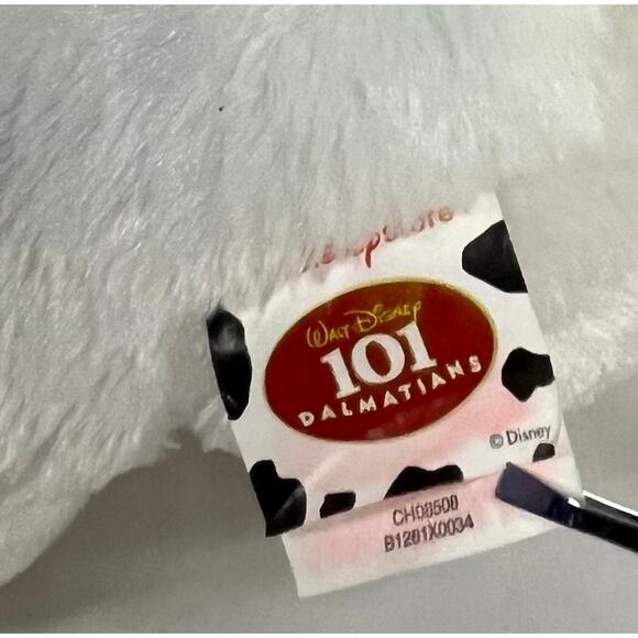 Disney's 101 Dalmatian Puppy Soft & Squishy Plush Small Size - Picture 6 of 7